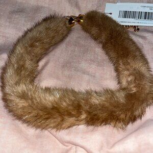 Marni Brown Mink Necklace